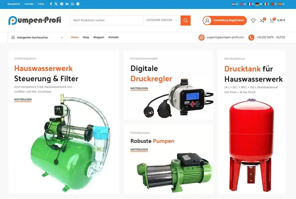 Pumpen-Profi Onlineshop